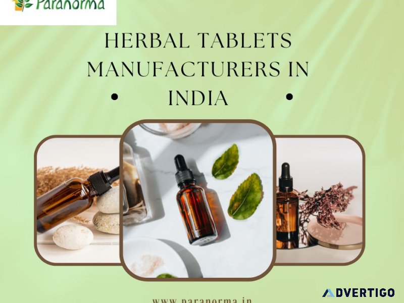 Herbal tablets manufacturers in india