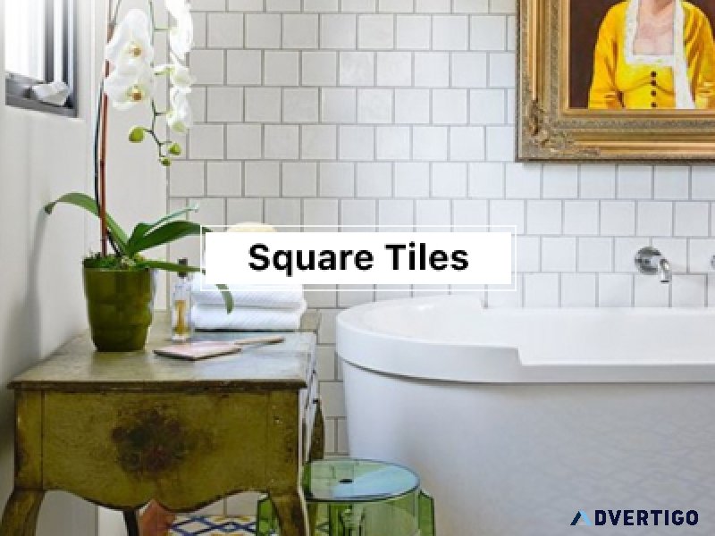 Why choose square tile for your space