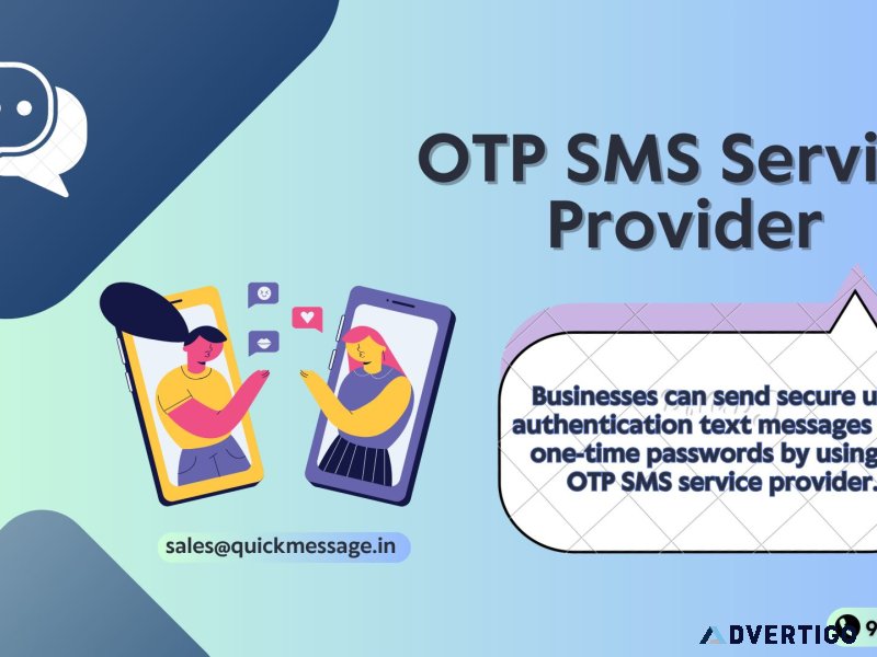 Trusted otp sms services provider for secure user verification