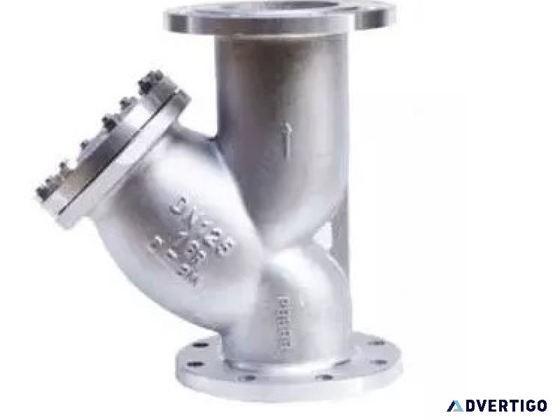 Api 598 cast steel y-strainer