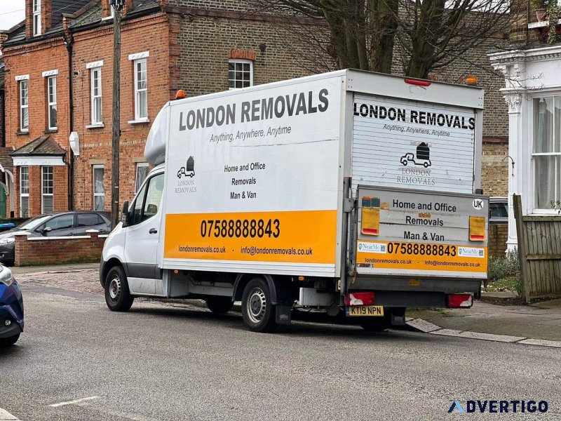 London removals- affordable man with van services