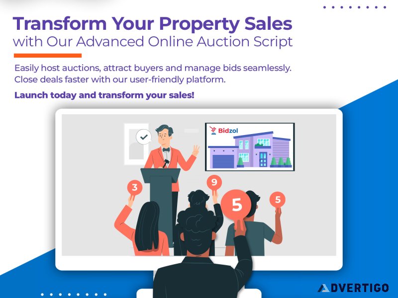 Scriptzol property online auction script