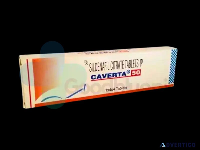 Sweeten your private moments with your partner with caverta 50