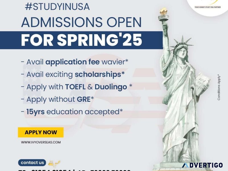 Study in usa consultancy in vizag