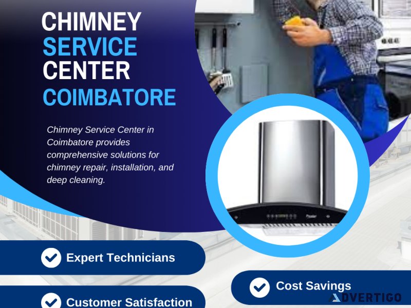 Chimney service center coimbatore – kitchen experts covai