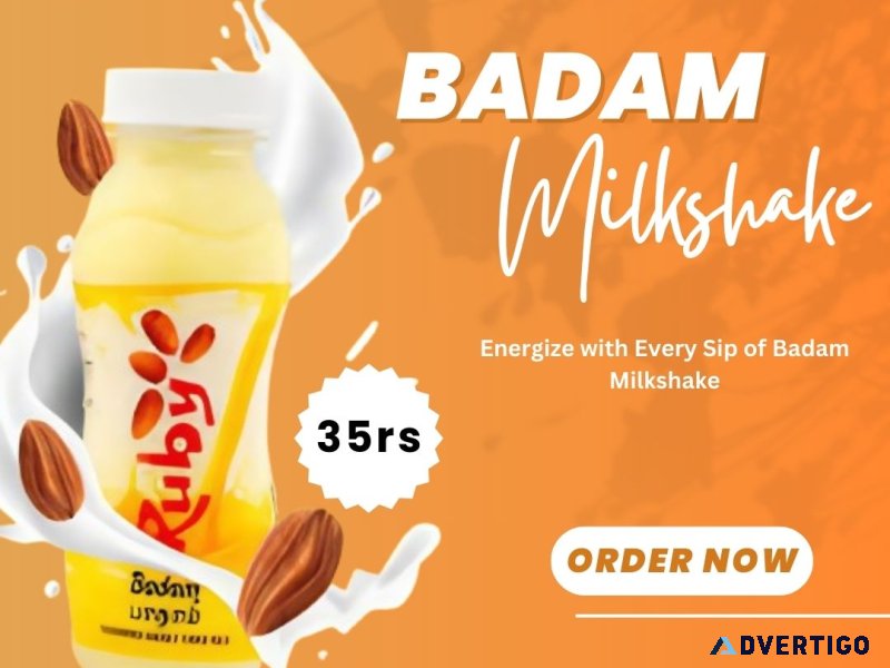 Badam milkshake online at best price