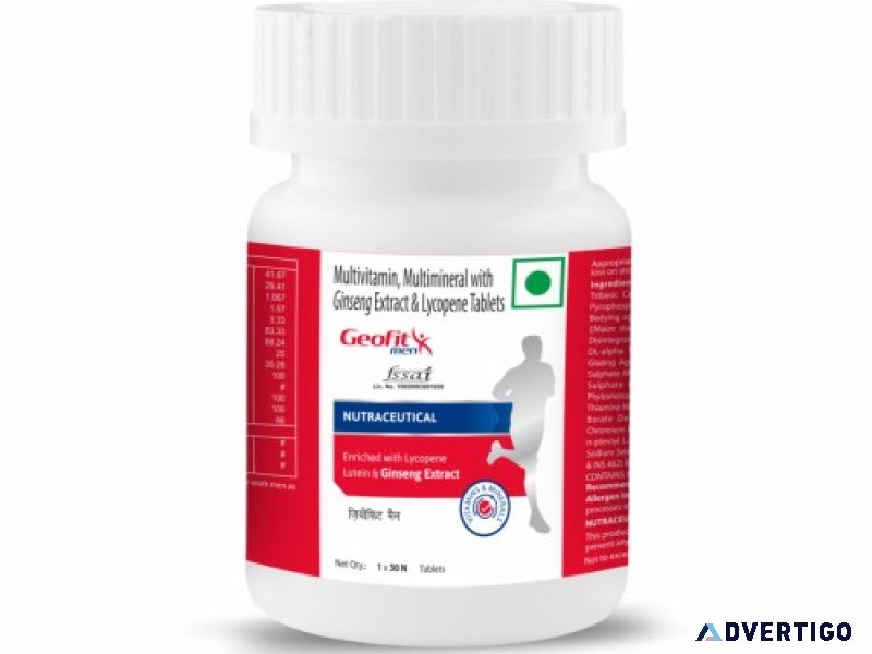 Geofit multivitamin tablet for men