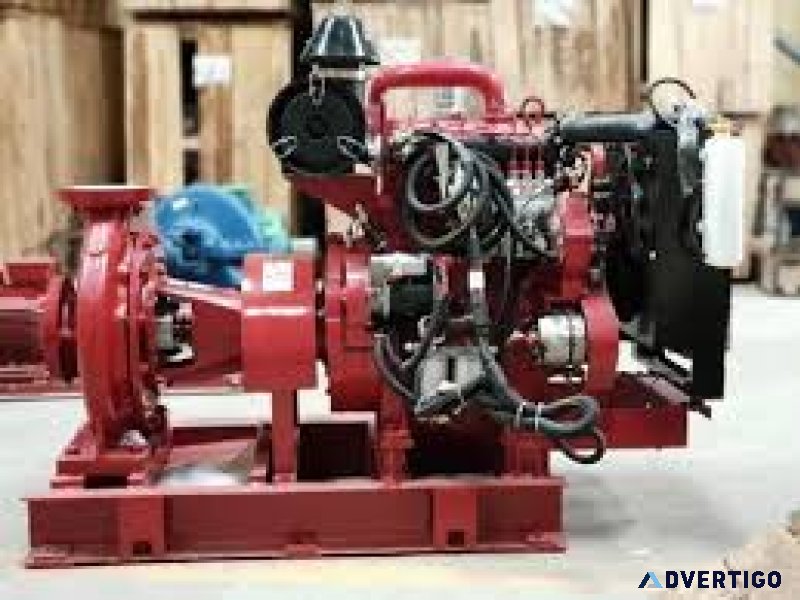 Fire pump engine repair in abu dhabi