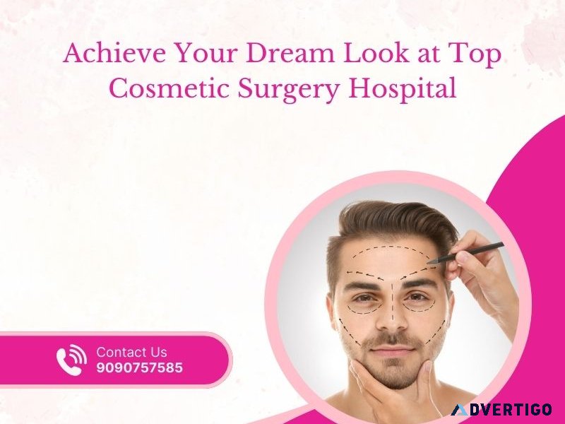 Achieve your dream look at top cosmetic surgery hospital