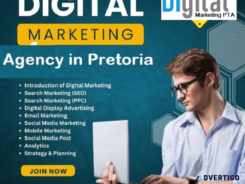 Digital marketing agency based in pretoria