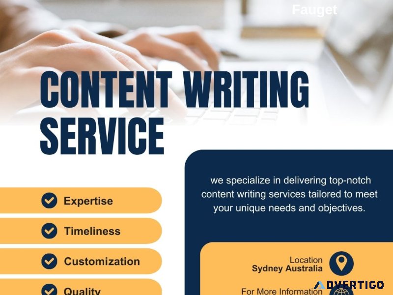 Content writing services in australia