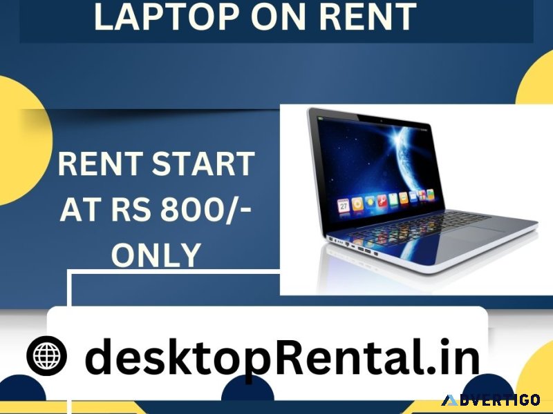 Laptop on rent at rs 800/- only in mumbai