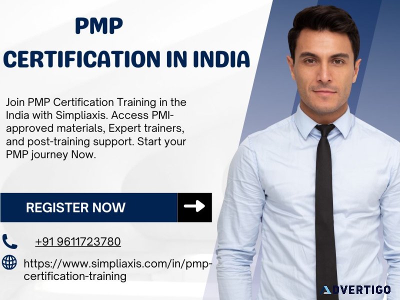 Pmp certification training course in india