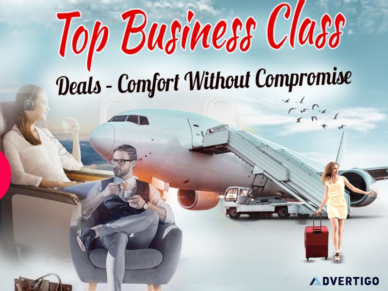 Top business class flight deals – comfort without compromise