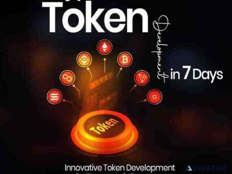 Crypto token develpment