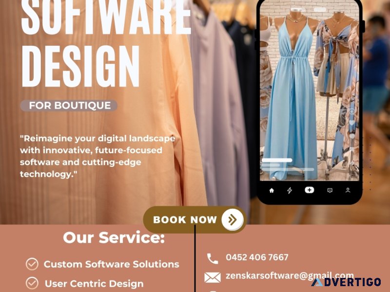 Software development for boutique