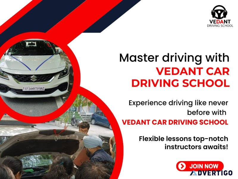 Car driving school in lajpat nagar | vedant car driving school