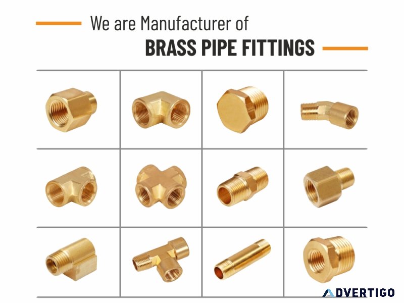 Brass pipe fittings manufacturer and supplier in india