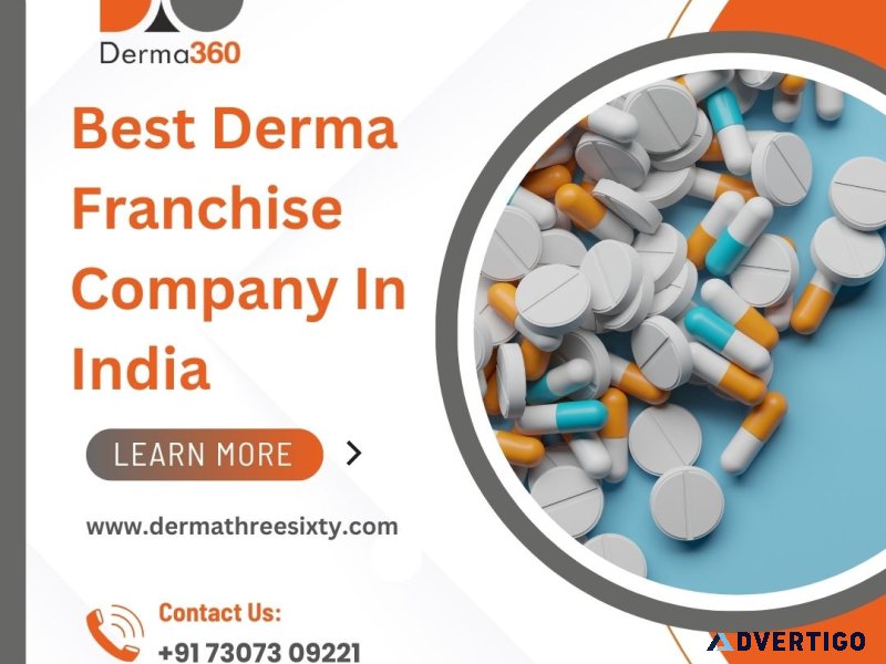 High-quality best derma franchise company in india