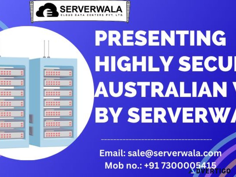 Presenting highly secure australian vps by serverwala