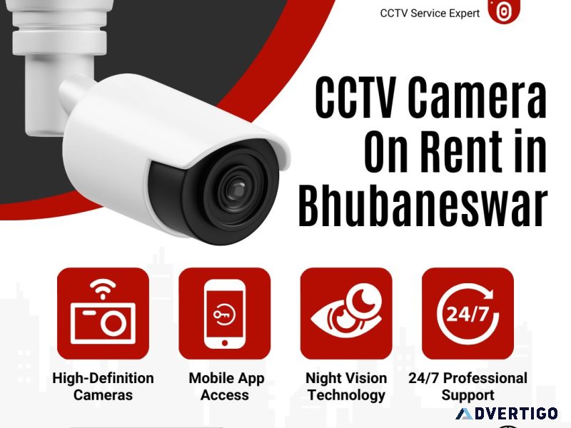 Cctv camera on rent