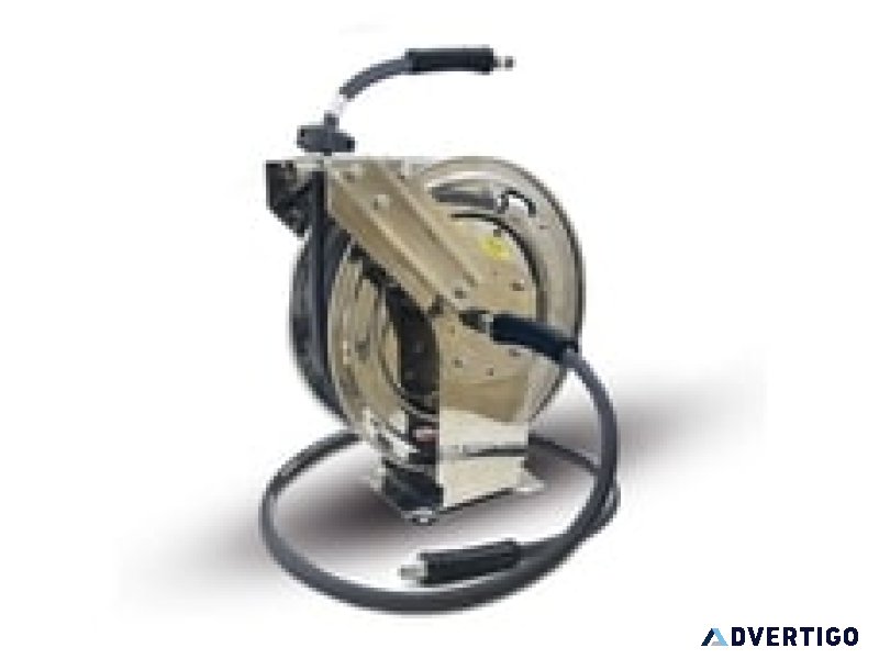 Premium wall-mount hose reels for gardens