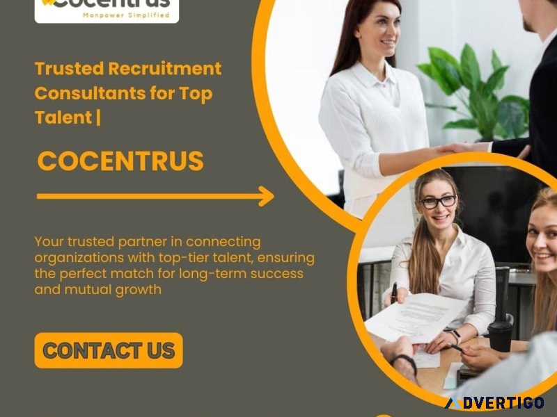 Trusted recruitment consultants for top talent | cocentrus