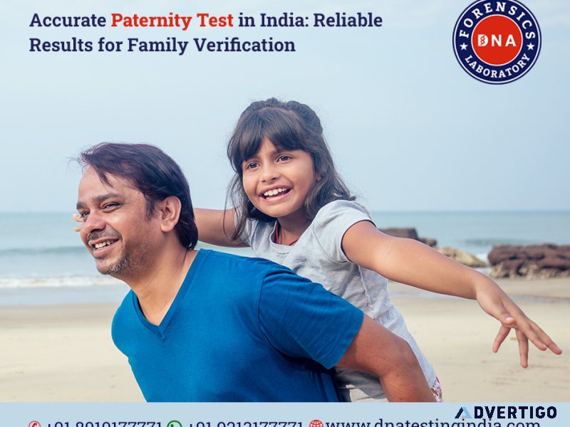 Dna forensic laboratory - for accurate & reliable paternity test