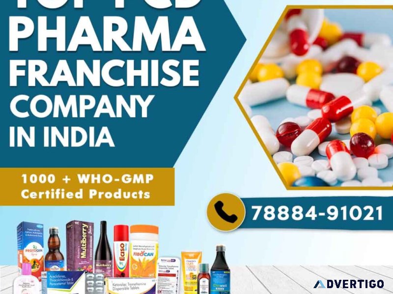 Top pcd pharma franchise company in india