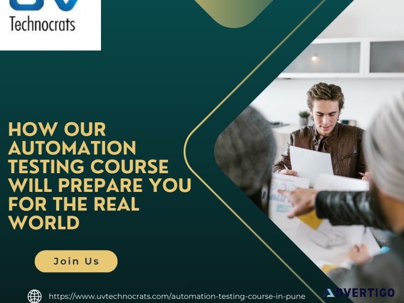 Master automation testing: comprehensive course in pune