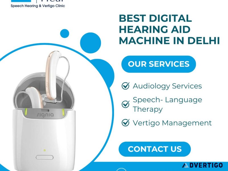 Soft hear: best digital hearing aid machine in delhi