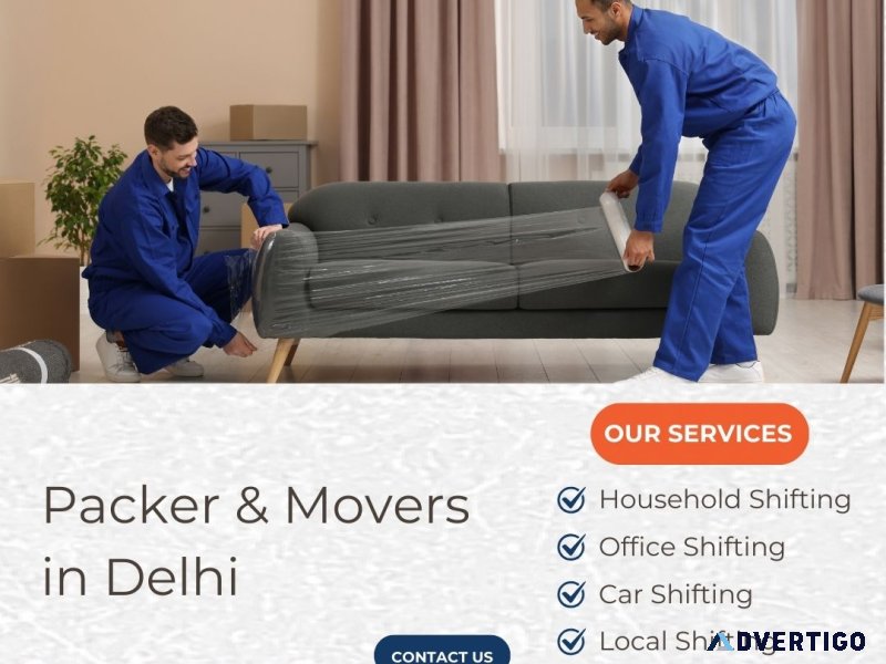 Stress-free moving with trusted packers and movers in delhi