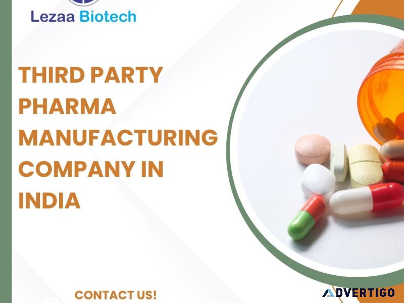 Third party pharma manufacturing company in india