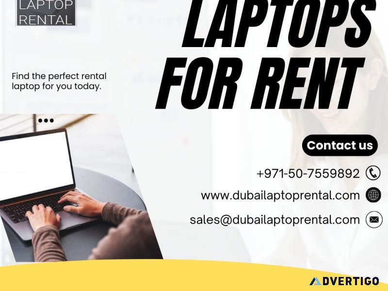 What are the best deals for dell laptop rentals in dubai?