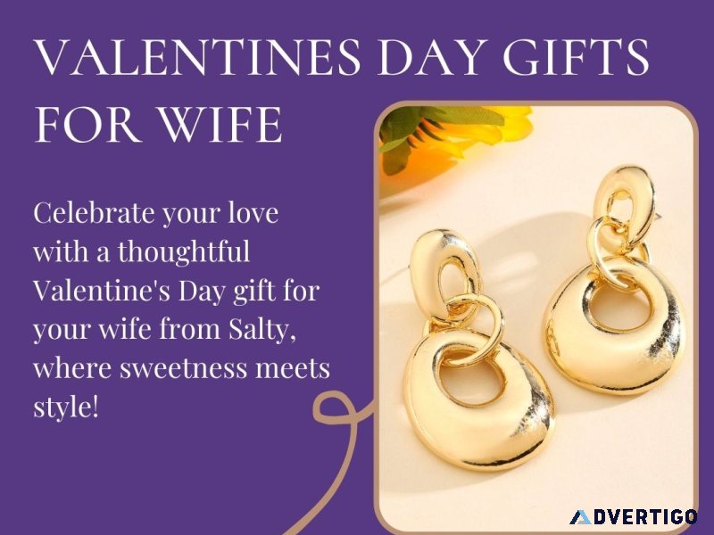 Valentine gift for wife - salty accessories