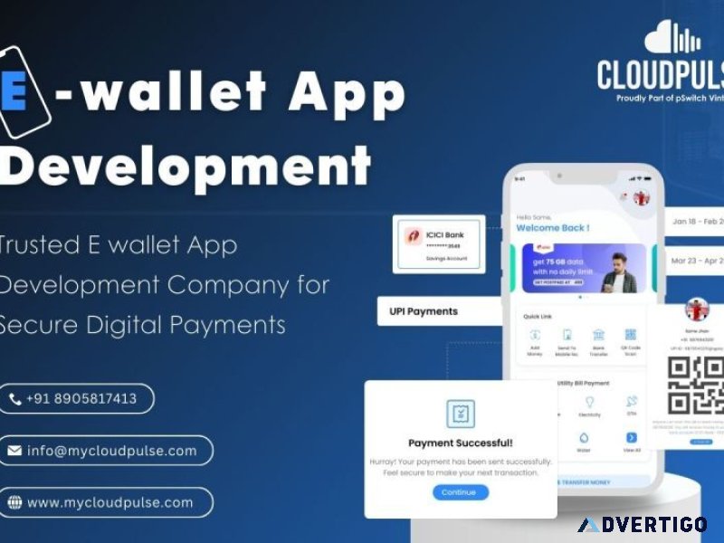 E-wallet app development | secure & scalable digital payment sol