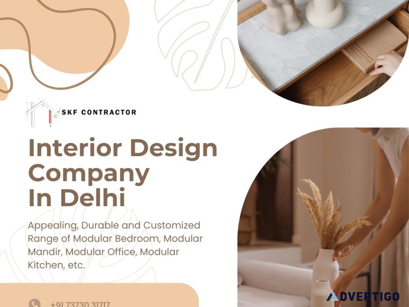 Innovative & budget-friendly interior design services in delhi