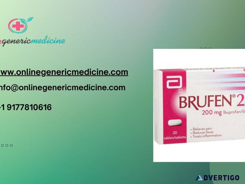 Buy ibuprofen online| buy brufen online | onlinegenericmedicine