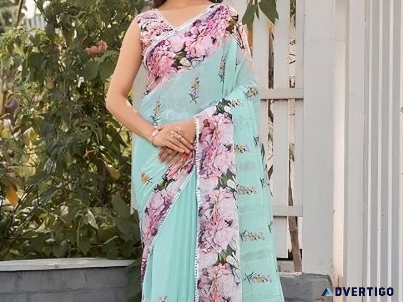 Buy simple & trendy daily wear sarees online – womantra