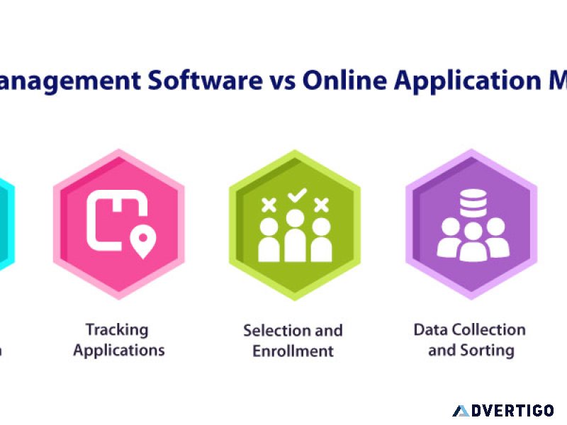 Online admission vs online application management software