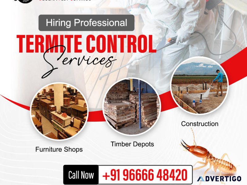 Termite pest control service in secunderabad