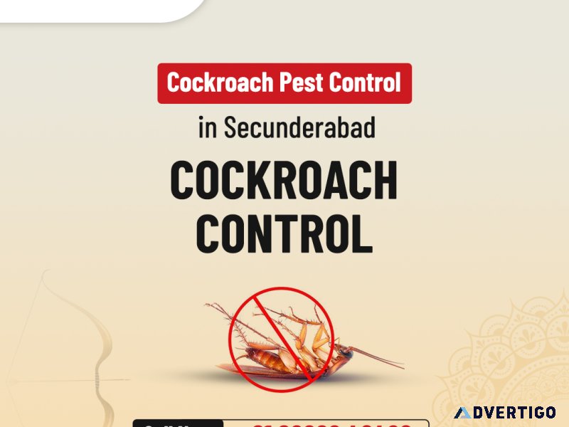 Cockroach pest control in secunderabad