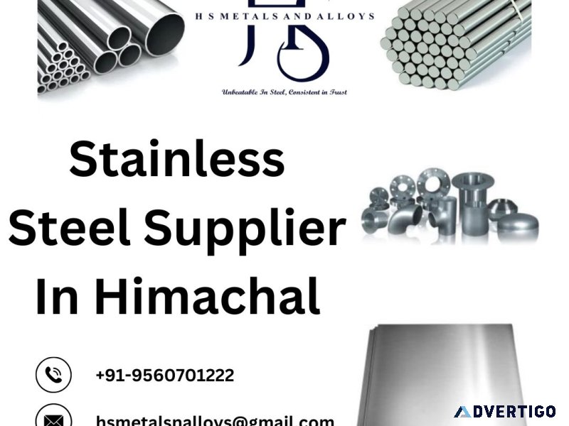 Stainless steel supplier in himachal