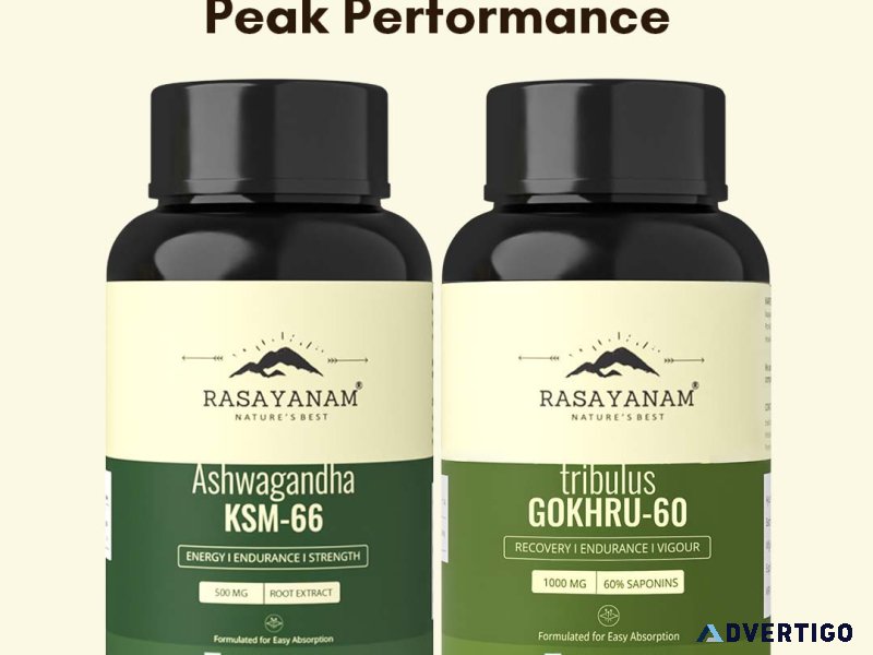 Strength & energy boost – ashwagandha & gokshura supplement