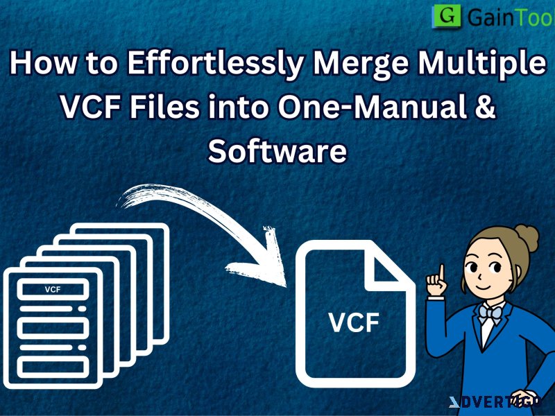 Error-free merge multiple vcard files into one