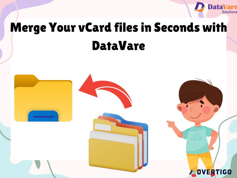 Merge your vcard files in seconds with datavare