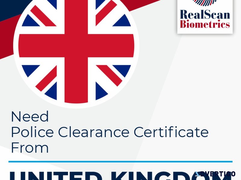 United kingdom police clearance and fingerprint expert services