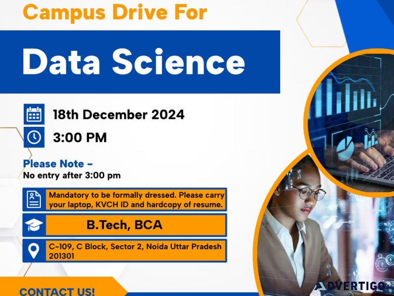 Is there a data science training in noida with job assistance?