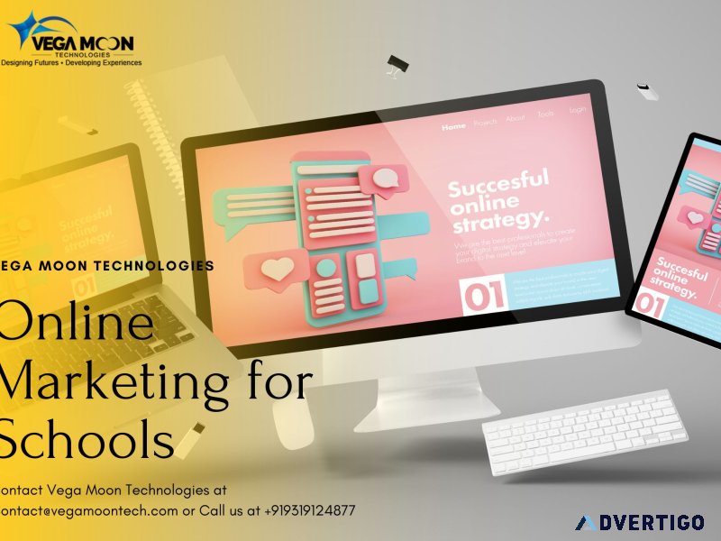 Online marketing for schools