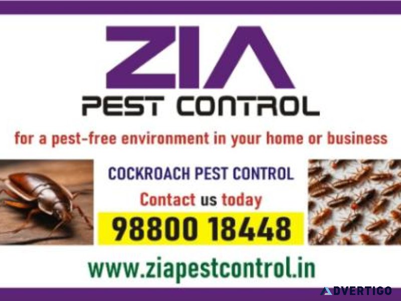 Zia pest control | cockroach pest control cleaning services | 60